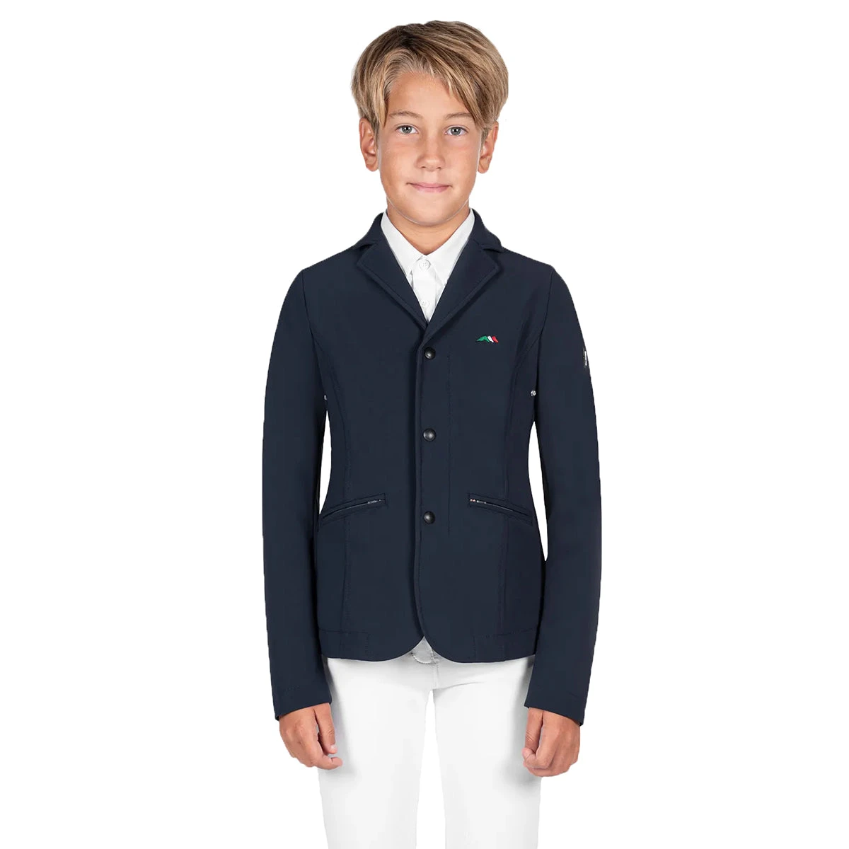 Equiline JonnyK Boy's Show Coat 1 Equiline JonnyK Boy's Show Coat