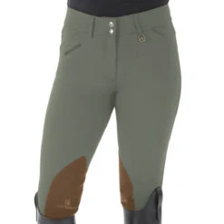 Romfh Ladies Sarafina Euro Seat Knee Patch Breeches -Caval Riding Apparel Shop 468455 ERS Romfh.Ladies.Sarafina.Euro .Seat .KneePatch.Breech Classic.Desert.Sage