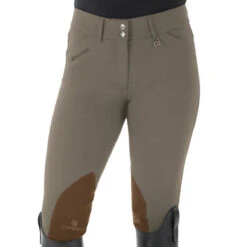 Romfh Ladies Sarafina Euro Seat Knee Patch Breeches -Caval Riding Apparel Shop 468455 ERS Romfh.Ladies.Sarafina.Euro .Seat .KneePatch.Breech Classic.Walnut