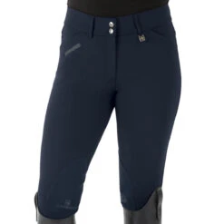 Romfh Ladies Sarafina Euro Seat Knee Patch Breeches -Caval Riding Apparel Shop 468455 ERS Romfh.Ladies.Sarafina.Euro .Seat .KneePatch.Breech Dark.Navy