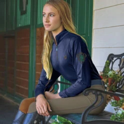 Romfh Ladies Sarafina Euro Seat Knee Patch Breeches -Caval Riding Apparel Shop 468455 ERS Romfh.Ladies.Sarafina.Euro .Seat .KneePatch.Breech Lifestyle2