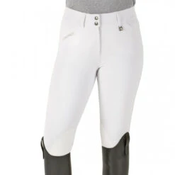 Romfh Ladies Sarafina Euro Seat Knee Patch Breeches -Caval Riding Apparel Shop 468455 ERS Romfh.Ladies.Sarafina.Euro .Seat .KneePatch.Breech White