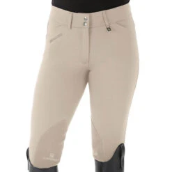 Romfh Ladies Sarafina Euro Seat Knee Patch Breeches -Caval Riding Apparel Shop 468455 ERS Romfh.Ladies.Sarafina.Euro .Seat .KneePatch.Breech White.Sand