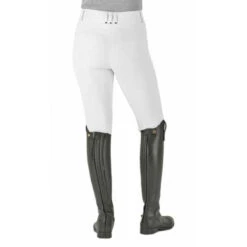 Romfh Ladies Sarafina Euro Seat Knee Patch Breeches -Caval Riding Apparel Shop 468455 ERS Romfh.Ladies.Sarafina.Euro .Seat .KneePatch.Breech White Back