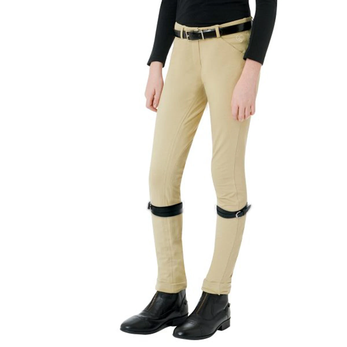 Ovation Children's Lauren Pull On Euro Seat Jodhpurs 2 Ovation Children's Lauren Pull On Euro Seat Jodhpurs - Image 2
