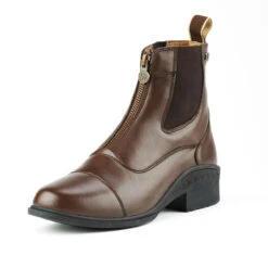 Ovation Child's Quantum Zip Paddock Boot -Caval Riding Apparel Shop 470804 ERS Quantum.Zip.Paddock.Childs.Ovation Brown