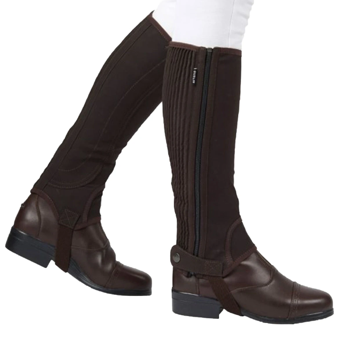 Weatherbeeta Dublin Adult Easy-Care Half Chaps II 2 Weatherbeeta Dublin Adult Easy-Care Half Chaps II - Image 2