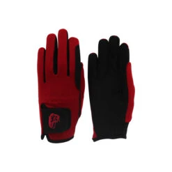 TuffRider Children's Performance Riding Gloves -Caval Riding Apparel Shop 9215 tf kids.perf .glvs red front