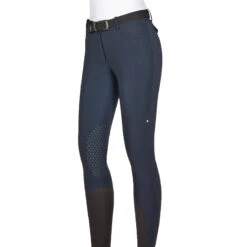 Equiline ATIRK Women's Knee Grip Breeches In 4 Seasons B-Move 14 Equiline ATIRK Women's Knee Grip Breeches In 4 Seasons B-Move -Caval Riding Apparel Shop AtirK EQuline N08981 Blue