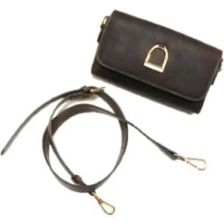 Oakbark & Chrome Rider Belt Bag -Caval Riding Apparel Shop BB HAV 001 Oakbark chrome Riderbeltbag havana6