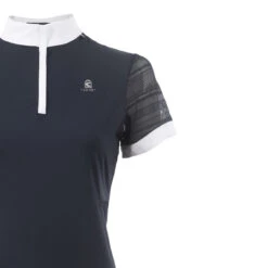 Cavallo Women's Fatou Competition Shirt -Caval Riding Apparel Shop Cavallo Fatou.Competition.Shirt Dark.Blue A004399 V 8Q 02