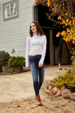 Ariat Women's Wexford Waterproof Boot -Caval Riding Apparel Shop CopyofS21 WMS ENGL SHP Perform LaCunha EU Shot02 3175