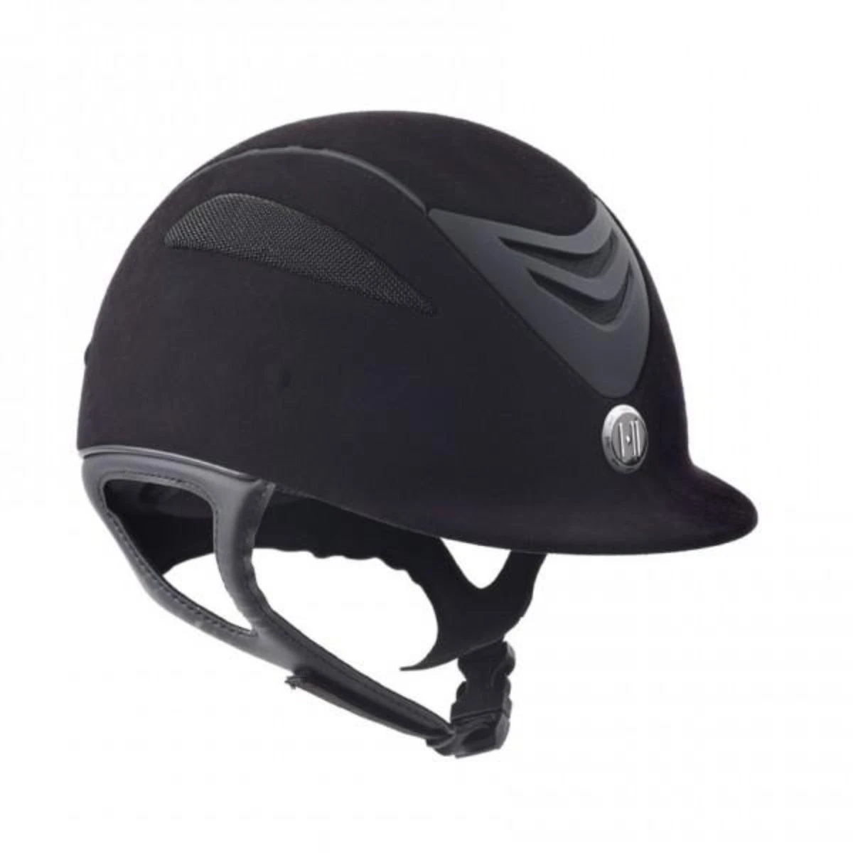 One K Defender Black Suede JR Helmet 1 One K Defender Black Suede JR Helmet