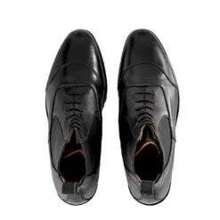 Ego7 Gemini Paddock Boots -Caval Riding Apparel Shop Ego7 Gemini.Leather.Paddock.Boot Black Top