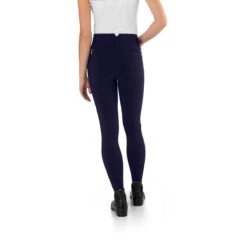 Ego 7 Women's Jumping CA Knee Patch Breech -Caval Riding Apparel Shop Ego7 Jumping.CA .Breech Navy Back