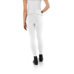 Ego 7 Women's Jumping CA Knee Patch Breech -Caval Riding Apparel Shop Ego7 Jumping.CA .Breeches White Back