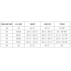 Equiline Women's ChoiceF B-Move Full Seat Grip Breeches -Caval Riding Apparel Shop Equiline Womens breech size chart 00 8f81a00d 36fd 46df aa57 c0906e5daf0a