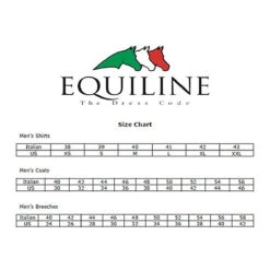 Equiline Evik Men's Competition Polo Long Sleeve Shirt -Caval Riding Apparel Shop Equiline.Mens .Size .Charts 0805cf09 6dec 468e 8548 12591ecb2a26