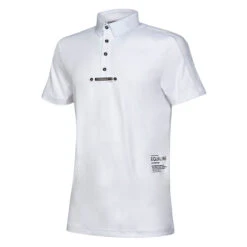 Equiline Conellec Men's Show Shirt -Caval Riding Apparel Shop Equiline H00524 Conellec 001 Front White 00