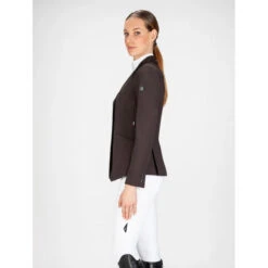 Equiline Women's GAIT Show Coat In X-Cool Evo -Caval Riding Apparel Shop Equiline XCool brown 08547.1587582463.1280.1280