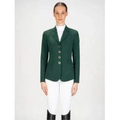 Equiline Women's GAIT Show Coat In X-Cool Evo -Caval Riding Apparel Shop Equiline XCool green 24398.1587582463.1280.1280