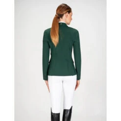 Equiline Women's GAIT Show Coat In X-Cool Evo -Caval Riding Apparel Shop Equiline XCool green 12803.1587582463.1280.1280