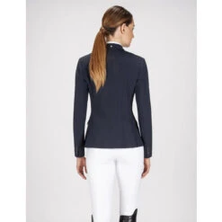 Equiline Women's GAIT Show Coat In X-Cool Evo -Caval Riding Apparel Shop Equiline XCool navy 56271.1587582464.1280.1280
