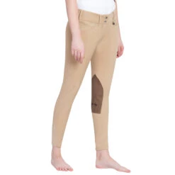Equine Couture Ladies Coolmax Champion Knee Patch Breeches 13 Equine Couture Ladies Coolmax Champion Knee Patch Breeches -Caval Riding Apparel Shop Equine.Couture Lds.Cmax .chmp .kp .brch tan 110339 7