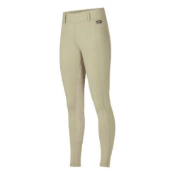 Kerrits Women's Flex 3.0 Full Seat Tight -Caval Riding Apparel Shop FlexTightFS3.0 Tan Model Front 98343.1583858633.1280.1280