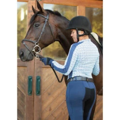 Kerrits Women's Flex 3.0 Full Seat Tight -Caval Riding Apparel Shop FlexTight 3 FS 50404 Indigo 7