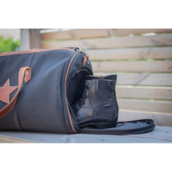 Penelope Travel Show Bag -Caval Riding Apparel Shop French.EQ Penelope Show.Bag Grey Boots
