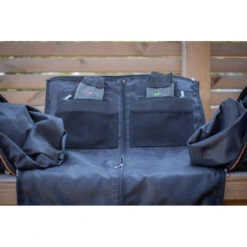 Penelope Travel Show Bag -Caval Riding Apparel Shop French.EQ Penelope Show.Bag Grey Inside.2