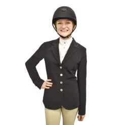Equiline GwentyG Women's Show Coat -Caval Riding Apparel Shop GwentyG Blk 2