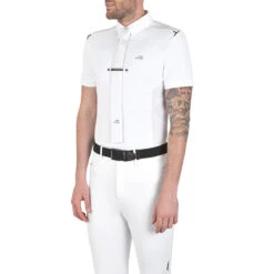 Equiline CuthberC Men's Show Shirt -Caval Riding Apparel Shop H00522 Cuthberc 001 Front DEA