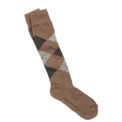 USG Karo Socks -Caval Riding Apparel Shop KARO KL.USG Socks Macciato.Grey Front