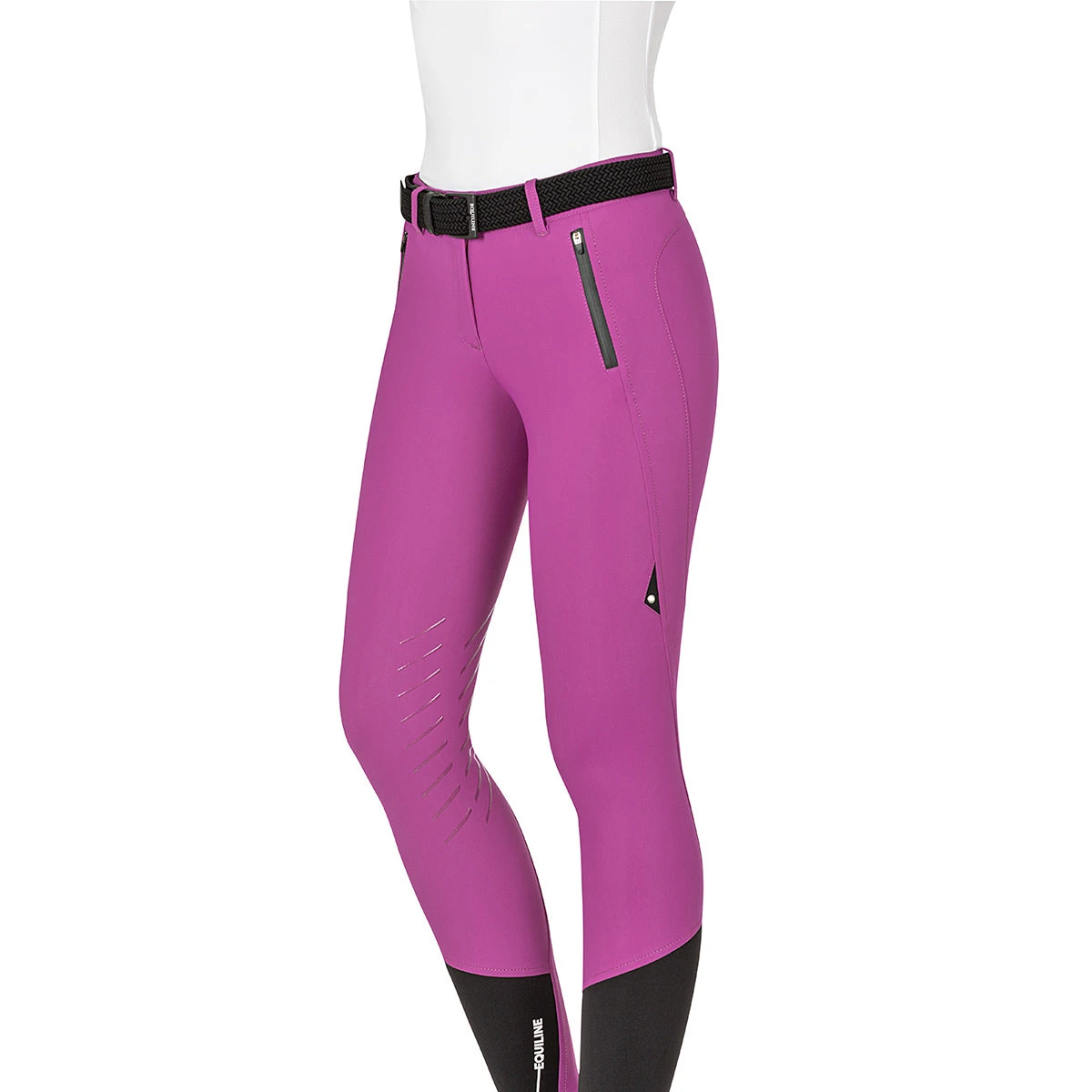 Equiline CantaK Women's B-Move Knee Patch Breeches 1 Equiline CantaK Women's B-Move Knee Patch Breeches
