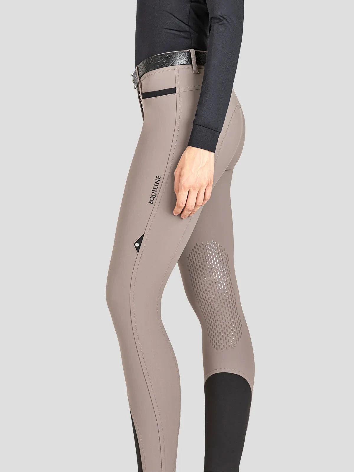 Equiline Women's NalteK B-Move 4 Season Knee Grip Breech 3 Equiline Women's NalteK B-Move 4 Season Knee Grip Breech - Image 3