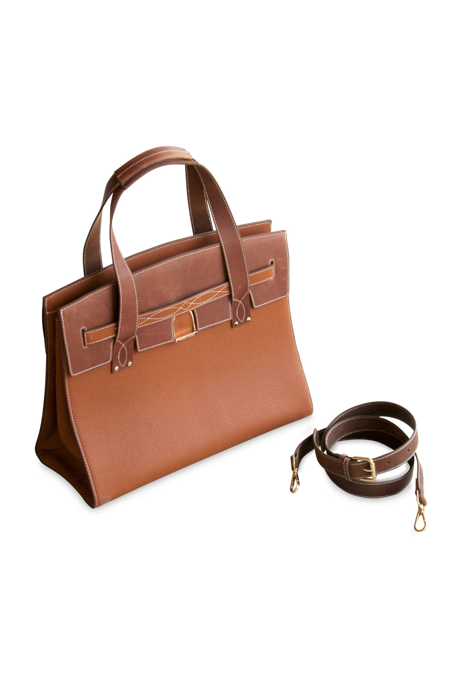 Oakbark & Chrome Stable Tote 5 Oakbark & Chrome Stable Tote - Image 5