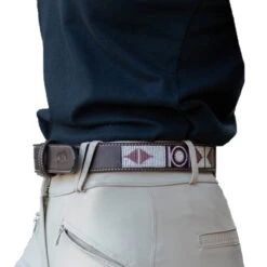 Penelope Pearl Belt 15 Penelope Pearl Belt -Caval Riding Apparel Shop Penelope Pearl.Belt Havana.Pink Front