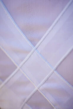 Ariat Womens Ascent 1/4 Zip Short Sleeve Show Shirt -Caval Riding Apparel Shop S23 WMS ENGL Carmel LaCunha Shot 05 7342 RTL