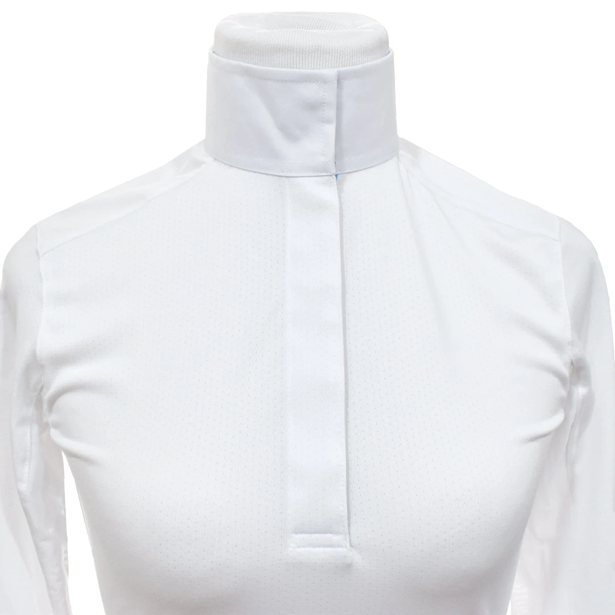 Essex Classics Ladies "Princess Flora" Fitted Style Straight Collar Long Sleeve Show Shirt 3 Essex Classics Ladies "Princess Flora" Fitted Style Straight Collar Long Sleeve Show Shirt - Image 3