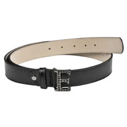 Equiline GrueG Fancy Leather Belt -Caval Riding Apparel Shop T11372 Grueg Fancy.Leather.Belt Equiline Black 01