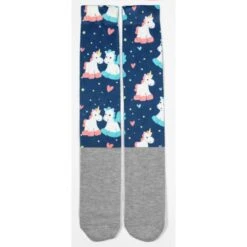 USG Happy Print Soft Socks 9 USG Happy Print Soft Socks -Caval Riding Apparel Shop US3000 KL.USG Happy.Print .Socks Pegasus.Unicorn Front
