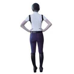 Vestrum Women's Lorient Knee Patch Breeches -Caval Riding Apparel Shop Ves Lorient Bblue2