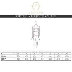 Vestrum Women's Camaiore Short Sleeve Show Shirt -Caval Riding Apparel Shop Vestrum.Ladies.Size .Guide