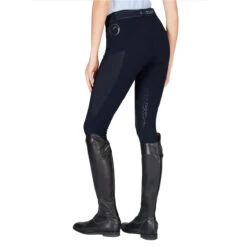 Caval Riding Apparel Shop -Caval Riding Apparel Shop Vestrum Ischia.Knee .Patch .Breeches Navy Back