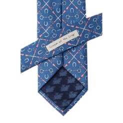 Wild Attire Inc. Cream Of The Crop Blue Silk Tie 5 Wild Attire Inc. Cream Of The Crop Blue Silk Tie -Caval Riding Apparel Shop WIild.Attire.Inc blue silk cream of the crop AL301593