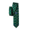 Wild Attire Inc. Stone Cold Fox Green Silk Tie