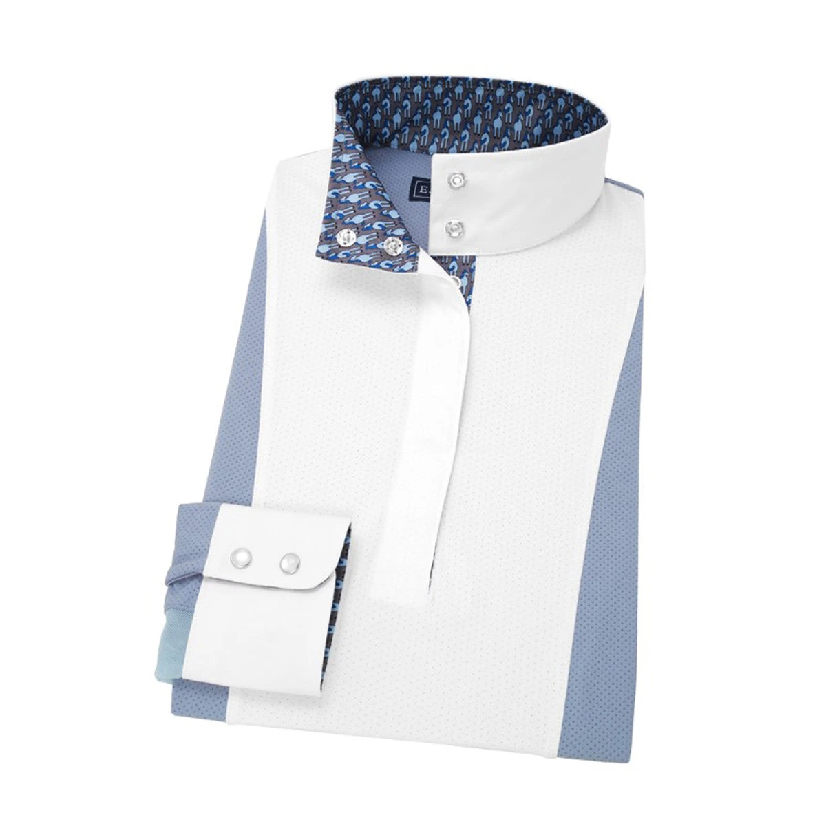 Essex Classics Ladies "Looking Back" Luna Performance Long Sleeve Show Shirt 1 Essex Classics Ladies "Looking Back" Luna Performance Long Sleeve Show Shirt