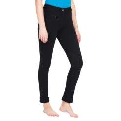TuffRider Ladies Cotton Jodhpurs -Caval Riding Apparel Shop black 11796.1588622483.1280.1280